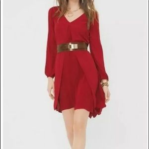 White House Black Market Red dress.